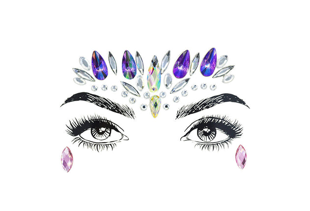 Schmink Specialist Festival strass steentjes