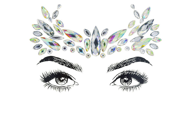 Schmink Specialist Festival strass steentjes