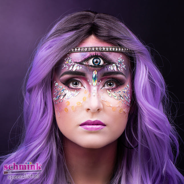 Schmink Specialist Festival strass steentjes