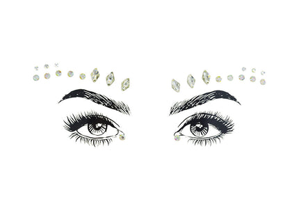 Schmink Specialist Festival strass steentjes