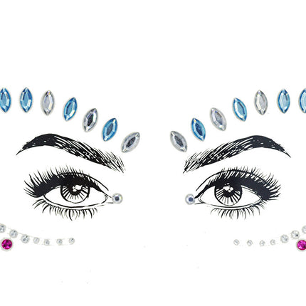 Schmink Specialist Festival strass steentjes