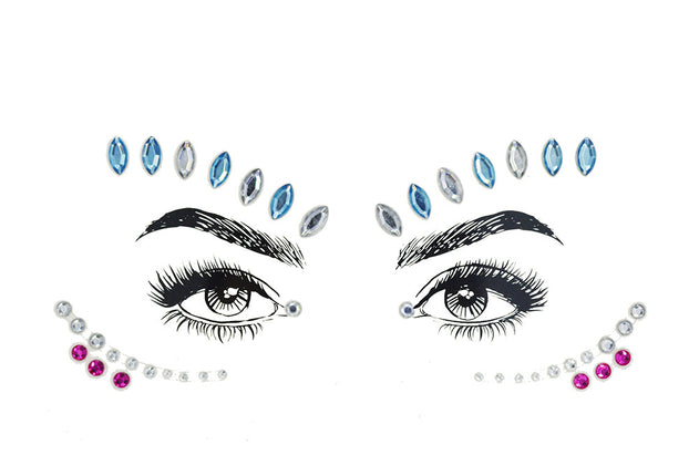 Schmink Specialist Festival strass steentjes