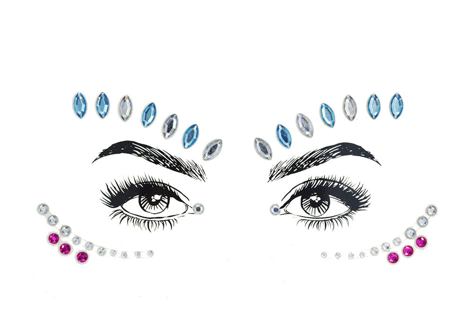 Schmink Specialist Festival strass steentjes