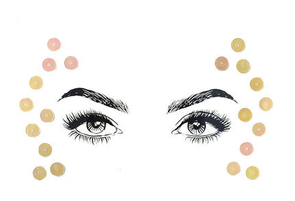 Schmink Specialist Festival strass steentjes