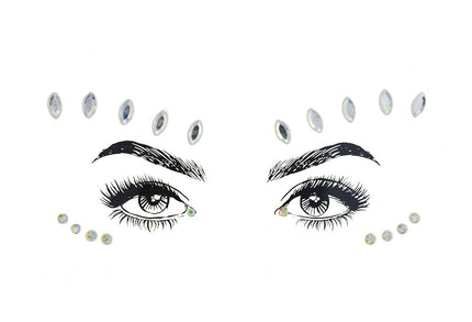 Schmink Specialist Festival strass steentjes