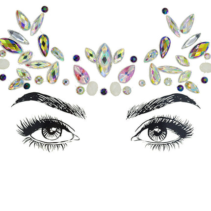 Schmink Specialist Festival strass steentjes