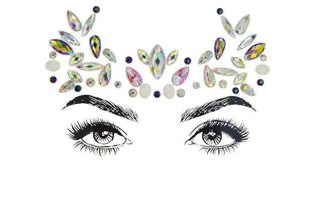 Schmink Specialist Festival strass steentjes