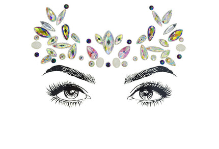 Schmink Specialist Festival strass steentjes