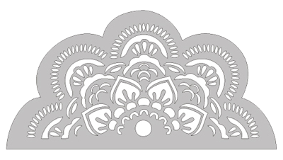 Schmink Specialist Mandala Schminksjabloon