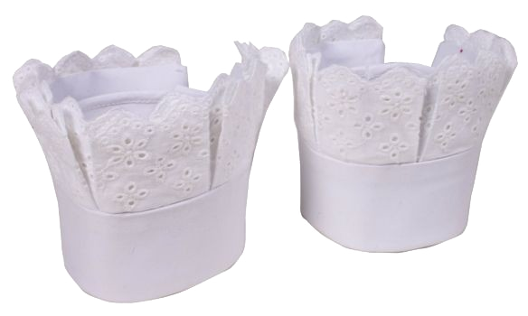 Schmink Specialist Pieten Manchetten Deluxe Wit