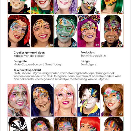 Schmink Specialist Schminkboek Schminken editie carnaval