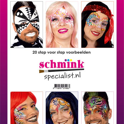 Schmink Specialist Schminkboek Schminken editie carnaval