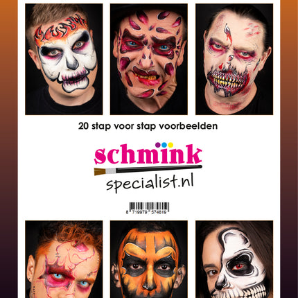 Schmink Specialist Schminkboek Schminken editie halloween