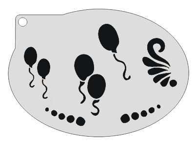 Schmink Specialist Schminksjabloon Ballonnen