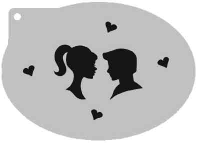 Schmink Specialist Schminksjabloon Barbie en Ken