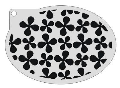 Schmink Specialist Schminksjabloon Bloemenpatroon