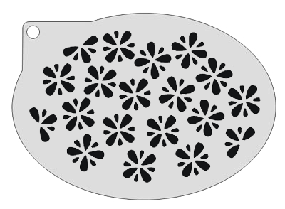 Schmink Specialist Schminksjabloon Bloemetjes