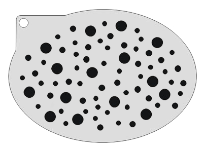 Schmink Specialist Schminksjabloon Cirkels