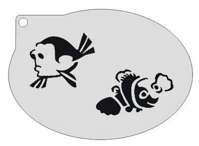 Schmink Specialist Schminksjabloon Dory & Nemo