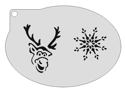 Schmink Specialist Schminksjabloon Frozen Sven IJskristal