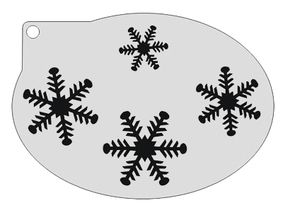 Schmink Specialist Schminksjabloon Ijskristallen