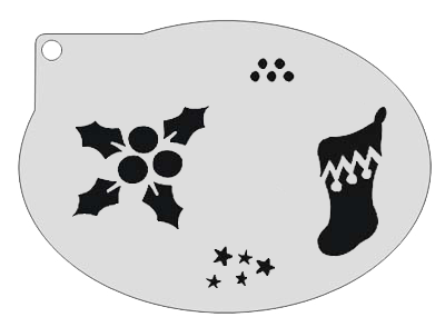 Schmink Specialist Schminksjabloon Kerst