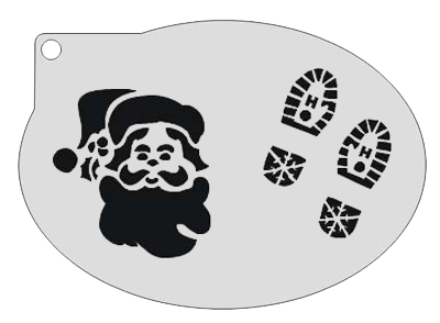 Schmink Specialist Schminksjabloon Kerstman