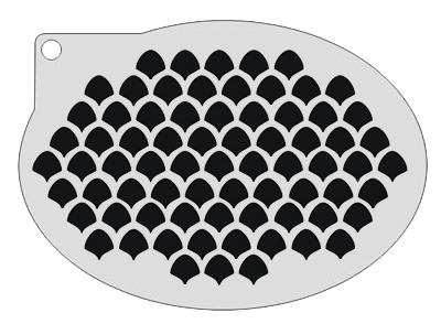 Schmink Specialist Schminksjabloon Kleine Schubben