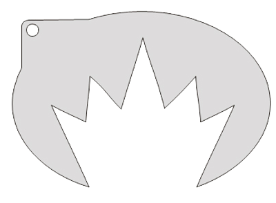 Schmink Specialist Schminksjabloon Kroon