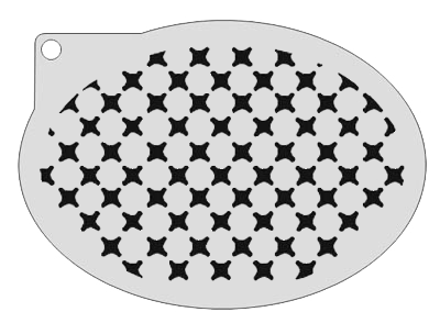 Schmink Specialist Schminksjabloon Kruisjes