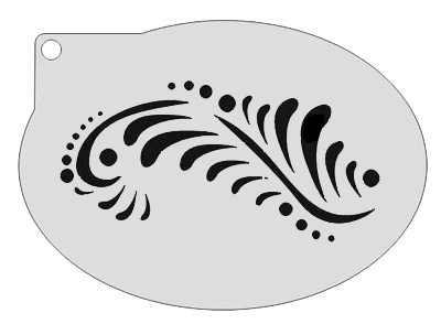 Schmink Specialist Schminksjabloon Krullen en Stippen