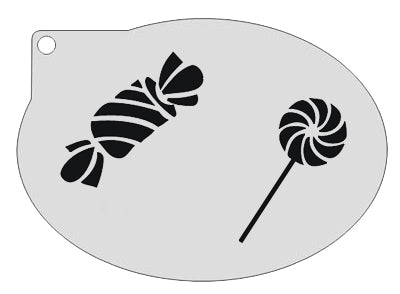 Schmink Specialist Schminksjabloon Lolly en Snoepje