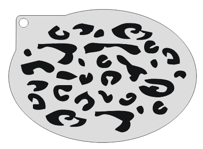 Schmink Specialist Schminksjabloon Luipaard