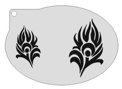 Schmink Specialist Schminksjabloon Pauw