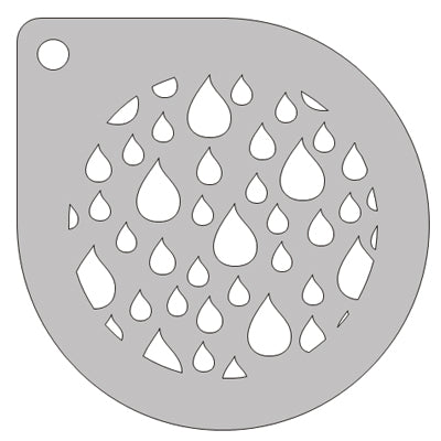 Schmink Specialist Schminksjabloon rond druppels