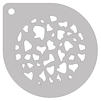 Schmink Specialist Schminksjabloon rond panter