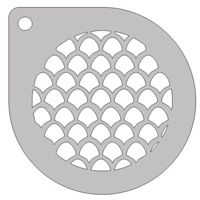 Schmink Specialist Schminksjabloon rond schubben