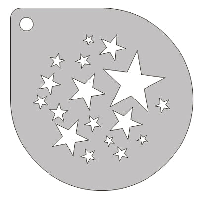 Schmink Specialist Schminksjabloon rond sterren