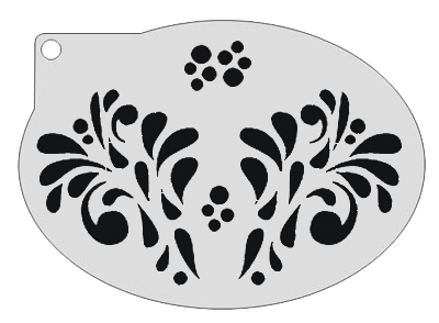 Schmink Specialist Schminksjabloon Sierlijke Druppels