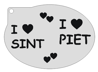 Schmink Specialist Schminksjabloon Sint en Piet