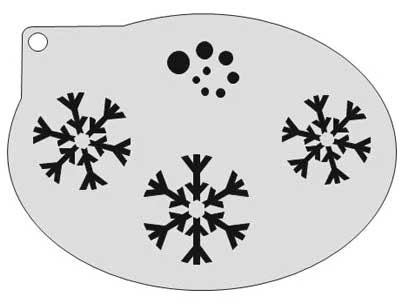 Schmink Specialist Schminksjabloon Sneeuwster