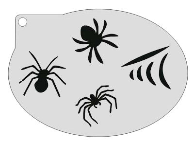 Schmink Specialist Schminksjabloon Spinnen