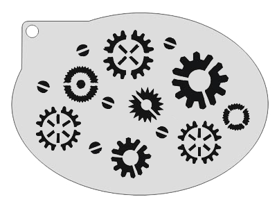 Schmink Specialist Schminksjabloon Steampunk