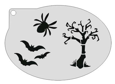 Schmink Specialist Schminksjabloon SterHalloween