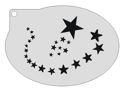 Schmink Specialist Schminksjabloon Sterren