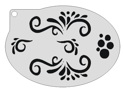 Schmink Specialist Schminksjabloon Twirls