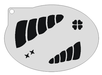 Schmink Specialist Schminksjabloon Unicorn Hoorntjes