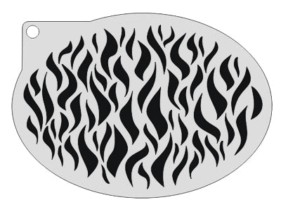 Schmink Specialist Schminksjabloon Vlammen