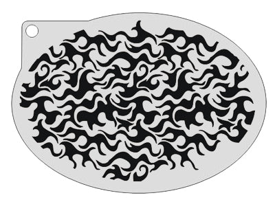 Schmink Specialist Schminksjabloon Vlammetjes