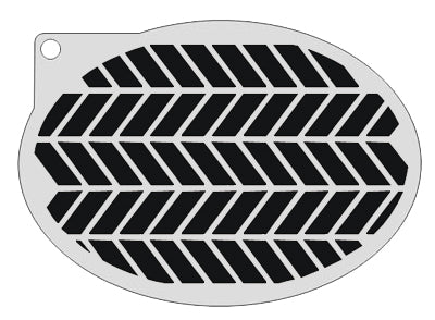 Schmink Specialist Schminksjabloon Zigzag